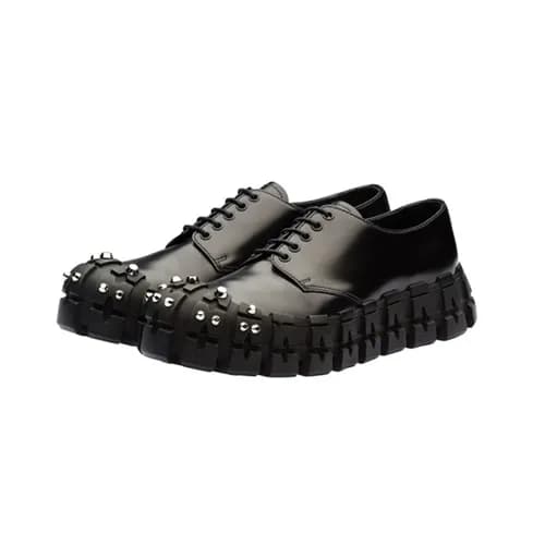 [매장판]Prada 2020 Mens Leather Shoes - 프라다 2020 남성용 … - 1