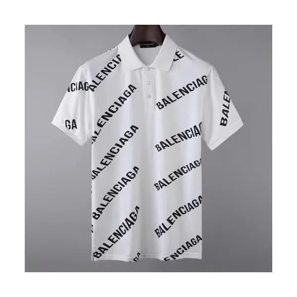 [발렌시아가]Balenciaga 2020 Mens Logo Cotton Short Slee… - 1