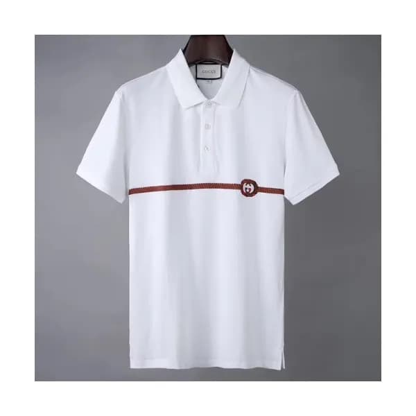 [매장판]Gucci 2020 Mens Logo Short Sleeved Polo Tshir… - 1