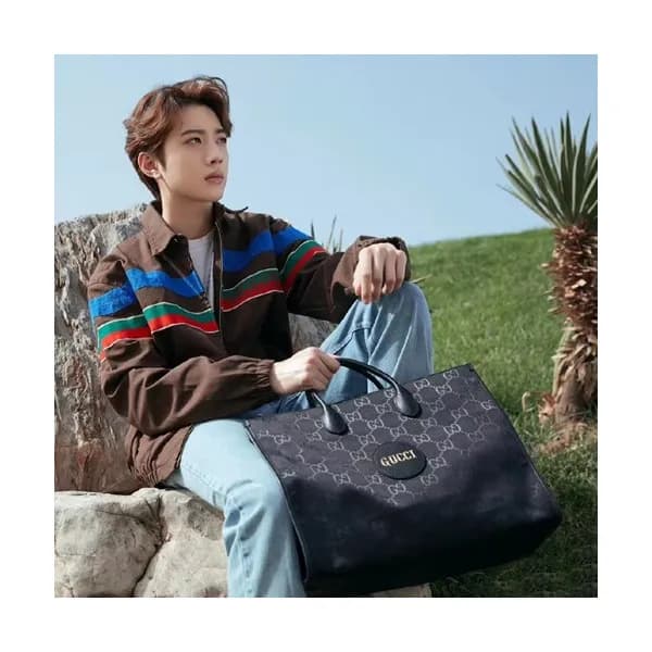 Gucci 2020 Canvas Tote Shopper Bag,43CM - 구찌 2020 … - 1