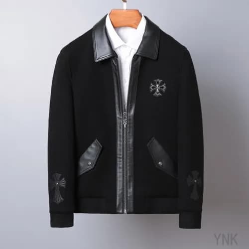[크롬하츠]Chrome Hearts 2020 Mens Logo Casual Leather … - 1