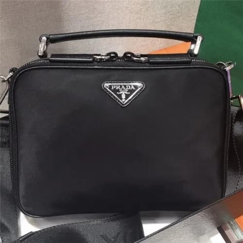 [프라다] Prada 2020 Men's Nylon Tote Shoulder Bag… - 1