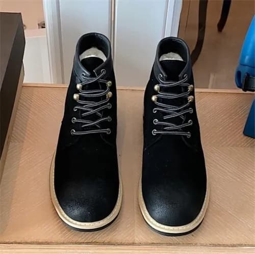 Ugg 2020 Men's Leather Wool Ankle Boots - 어그 2… - 1