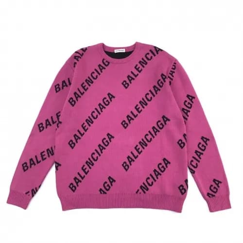 [발렌시아가]Balenciaga 2020 Mm/Wm Logo Crew-neck Sweate… - 1