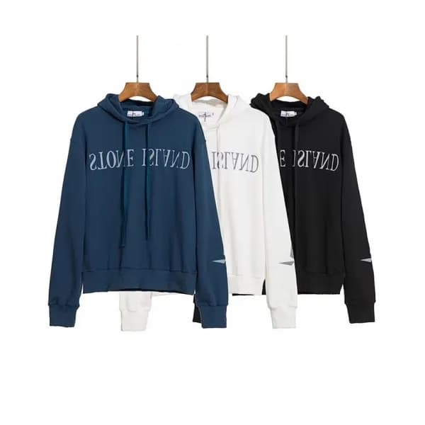 [스톤아일랜드]Stone Island 2020 Mens Logo Cotton Hoodie… - 1