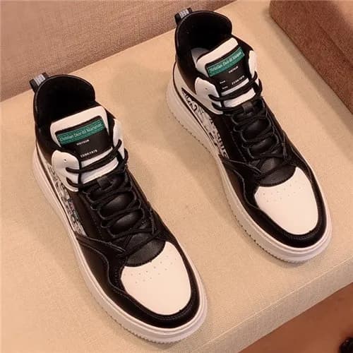 Gucci 2020 Men's Leather Sneakers - 구찌 2020 남성… - 1