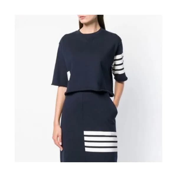 Thom Browne Womens Polo Tshirts - 톰브라운 여성 폴로 반팔티 -… - 1