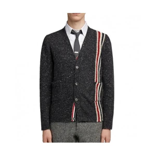 [톰브라운]Thom Browne 2021 Mens Strap V-neck Cardigan … - 1