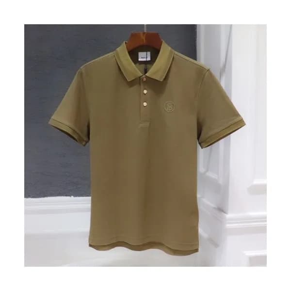 Burberry Mens Logo Cotton Short Sleeved Tshirts K… - 1