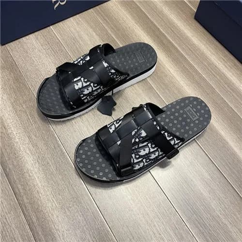 Dior 2021 Men's Canvas Slipper,DIOS0387 - 디올 2… - 1