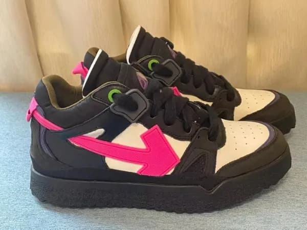 Off-White 2023 Mens Leather Sneakers,OFFS0079 - 오프… - 1