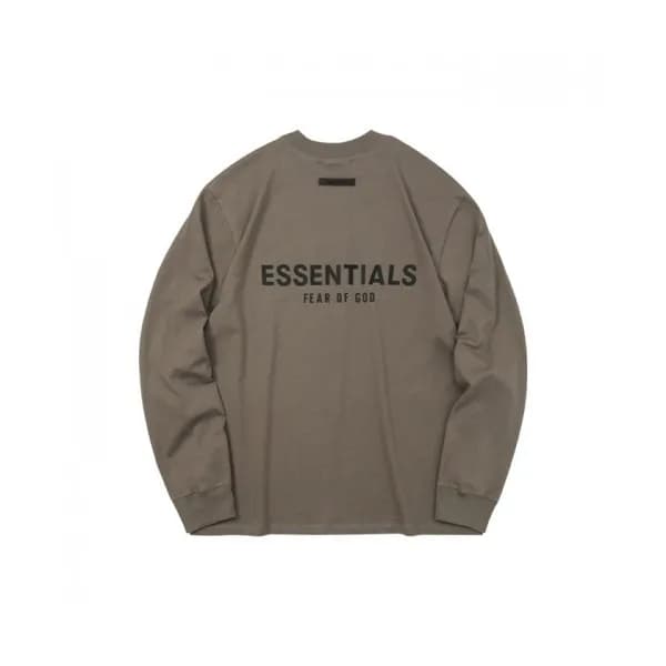 Fear of god Mens Minimal Cotton Tshirts Dark-gray… - 1