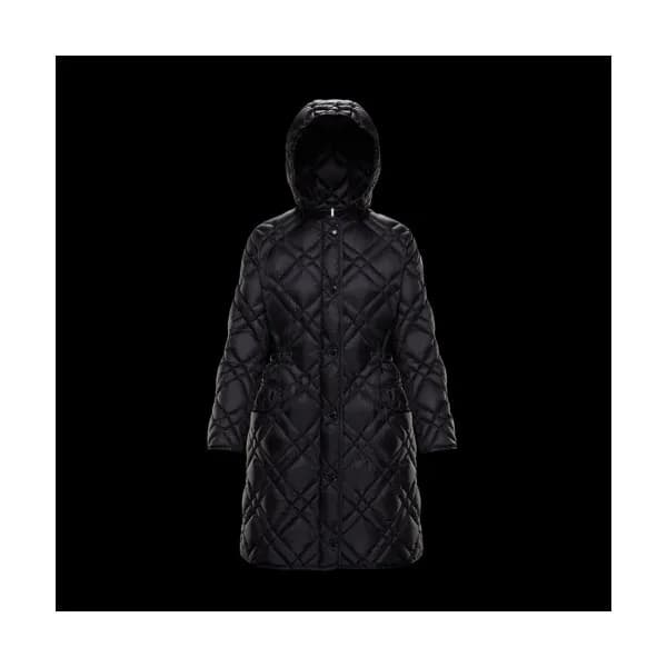Moncler Womens Casual Goose Down Coats Black - 몽클… - 1