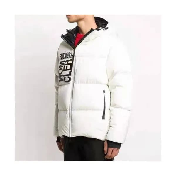 Moncler Mm/Wm Patch Logo Modern Down Padding Whit… - 1