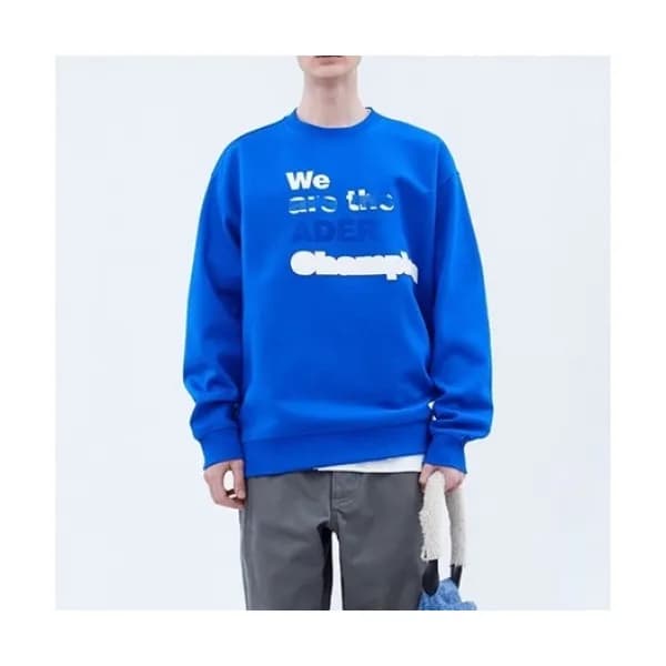 ADER Mm/Wm Minimal Cotton Tshirts Blue - ADER 202… - 1