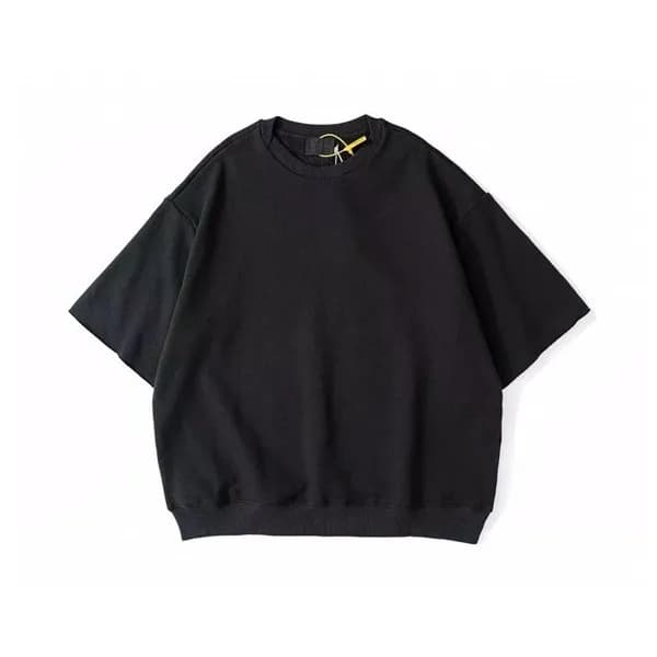 피어오브갓 남성 블랙 크루넥 반팔티 - Mens Black Tshirts - fea0384… - 1