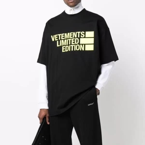 베트멍 남/녀 트렌디 블랙 반팔티 - Unisex Black Tshirts - vet026… - 1