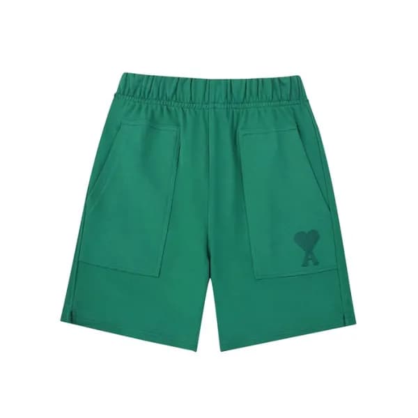 아미 남성 캐쥬얼 그린 반바지 - Mens Green Half-pants - ami0277… - 1
