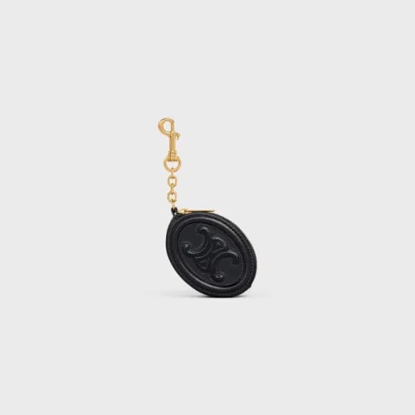 셀린느 여성 시그니처 블랙 백참 - Womens Black Bagcharm - cel033… - 1