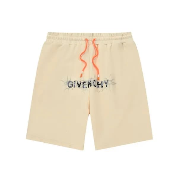 지방시 남성 캐쥬얼 베이지 반바지 - Mens Beige Half-pants - giv07… - 1