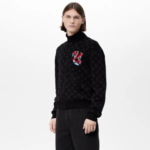 루이비통 남성 모노그램 블랙 자켓 - Mens Black Jackets - lou05119… - 1