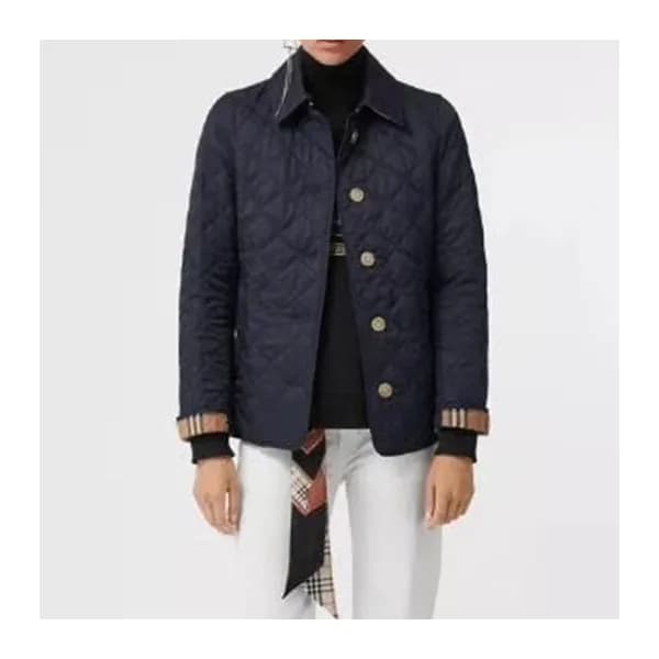 버버리 여성 네이비 다운 자켓 - Burberry Womens Navy Jackets - … - 1