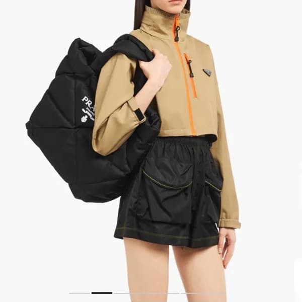 프라다 여성 블랙 토트백 - Prada Womens Black Tote Bag - pr65… - 1