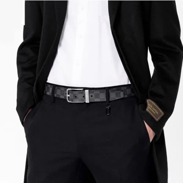 루이비통 남성 그레이 벨트 - Louis vuitton Mens Gray Belts - l… - 1