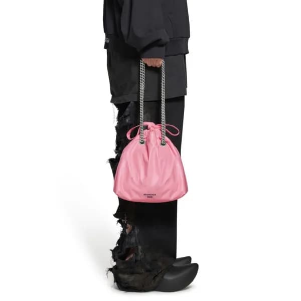 발렌시아가 여성 핑크 숄더백 - Balenciaga Womens Pink Shoulder … - 1