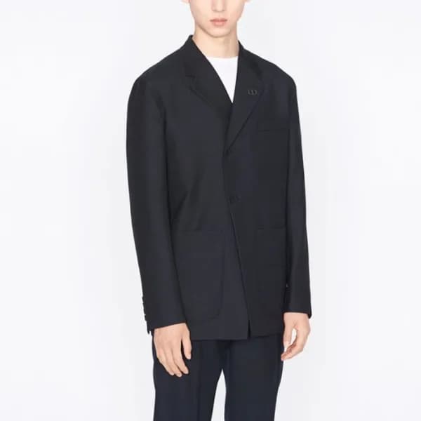 디올 남성 블랙 슈트 자켓 - Dior Mens Black Jackets - di856x - 1
