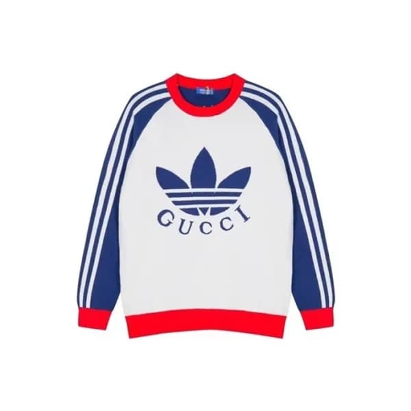 구찌 남성 화이트 크루넥 스웨터 - Gucci Mens White Sweaters - gu… - 1