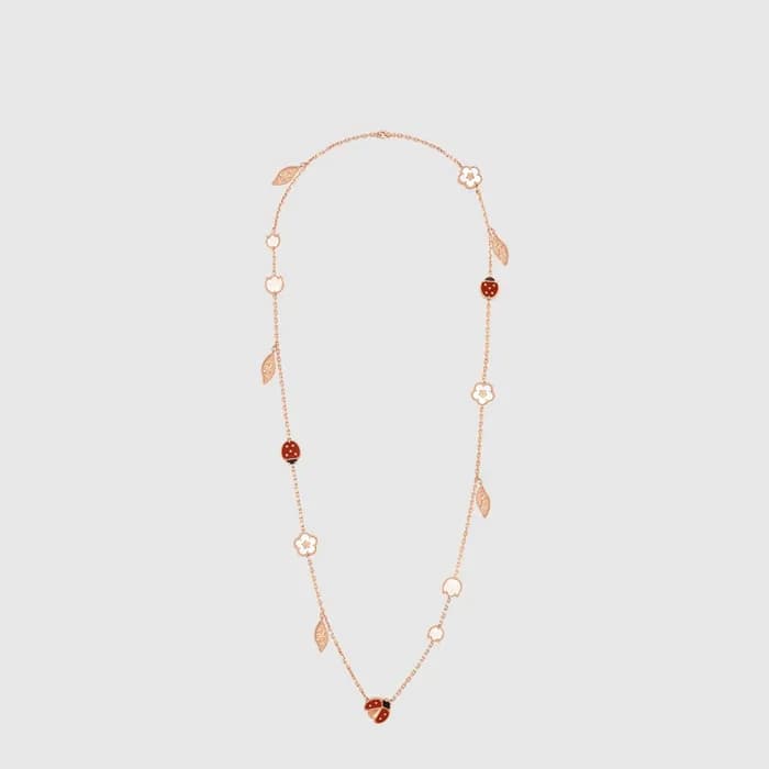 반클리프 아펠 여성 럭키 스프링 롱 네크리스 - Van Cleef & Arpels Wome… - 1
