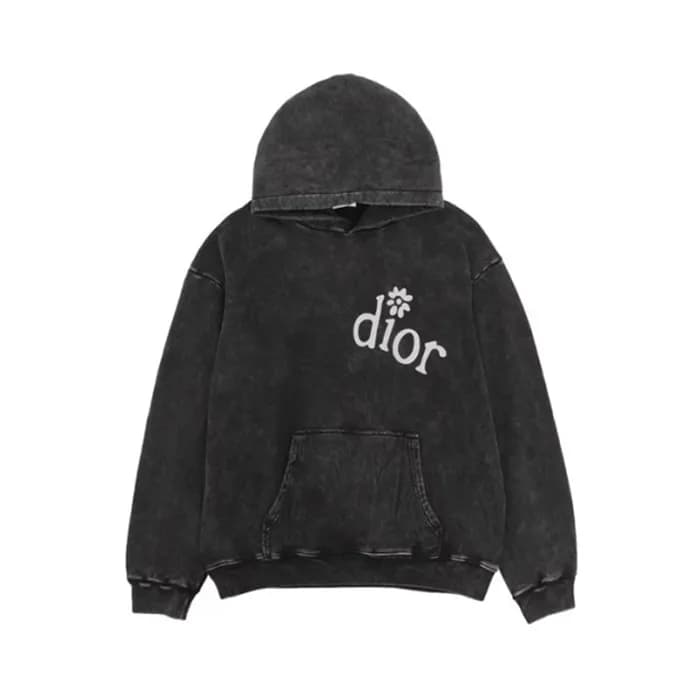 디올 남성 블랙 후드티 - Dior Mens Black Hoodie - di897x - 1