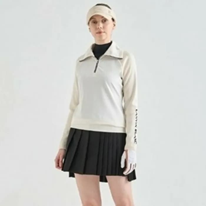 [LANVIN BLANC] 랑방블랑 여성 UV컷 텍스처 블록 탑 - gol575x - 1