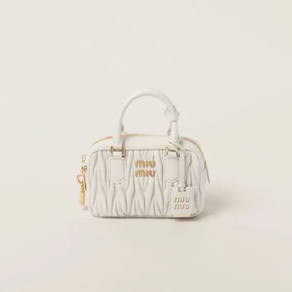 미우미우 여성 아르카디 마테라쎄 백 - Miumiu Womens Arcadie Matela… - 1