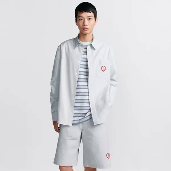 디올 남성 블루 셔츠 - Dior Mens Dress Shirts - dic1495x - 1