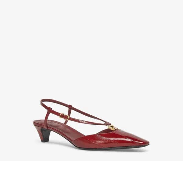펜디 여성 레드 슬링백 - Fendi Womens Red Slingback - fes149… - 1