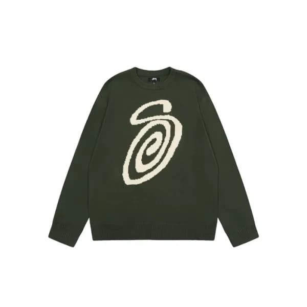 스터시 남성 라운드 스웨터 - Stussy Mens Round Sweater - stc40… - 1