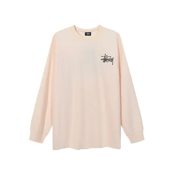 스터시 남성 라운드 긴팔티 - Stussy Mens Round Tshirt - stc403… - 1
