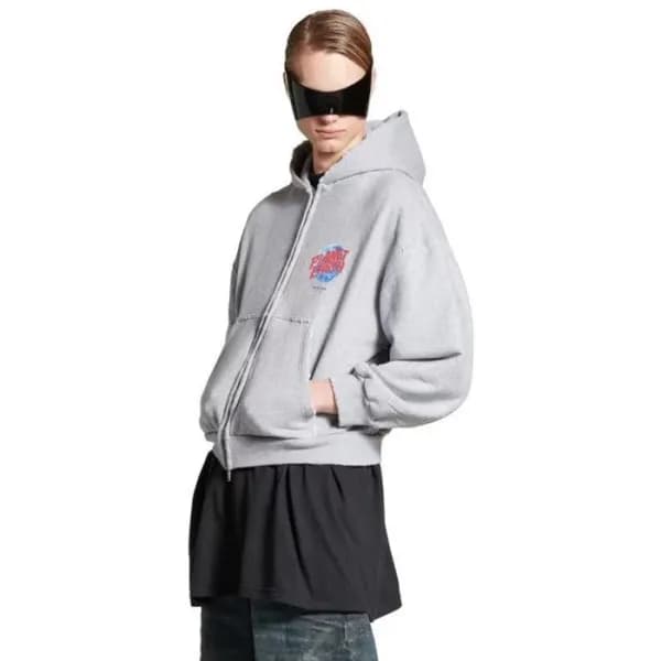 발렌시아가 남성 오버핏 후드티 - Balenciaga Mens Over Size Hoodi… - 1