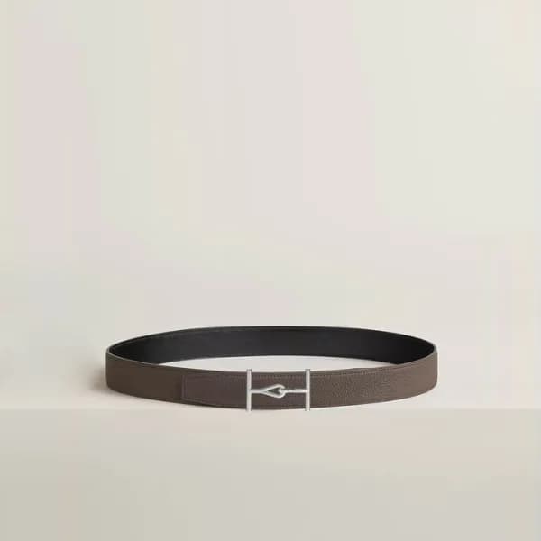 에르메스 남성 점보 리버서블 벨트 - Hermes Mens Jumbo Reversible … - 1