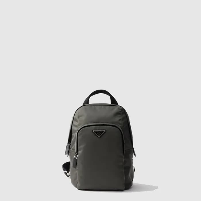 프라다 남성 리나일론 사피아노 가죽 백팩 2VZ116 - Prada Mens Re-Nylo… - 1