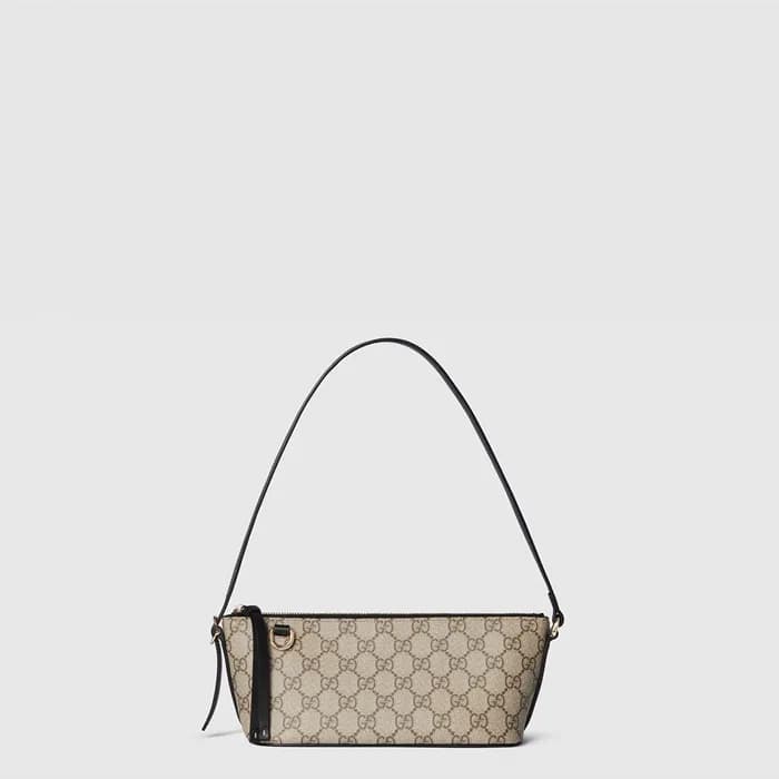 구찌 여성 GG 엠블럼 스몰 숄더백 - Gucci Womens GG Emblem Small… - 1