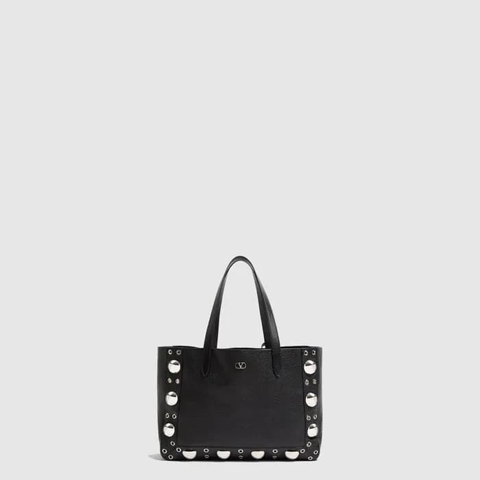 발렌티노 여성 가라바니 넬코트 그레이니 미디엄 쇼퍼백 - Valentino Womens G… - 1