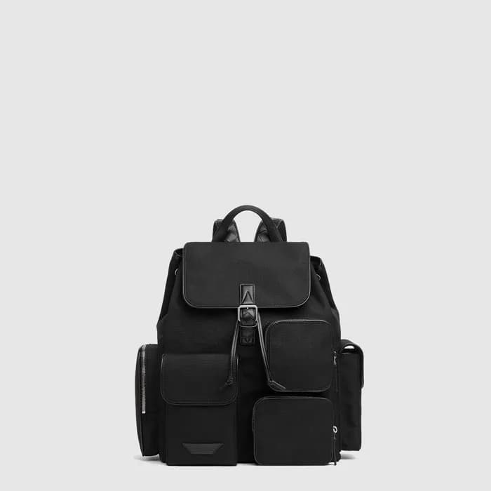 보테가 베네타 남성 크로스로드 멀티 포켓 백팩 - Bottega veneta Mens Cr… - 1