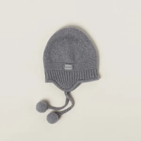 미우미우 여성 비니 - Miumiu Womens Beanie - acc6724x - 1
