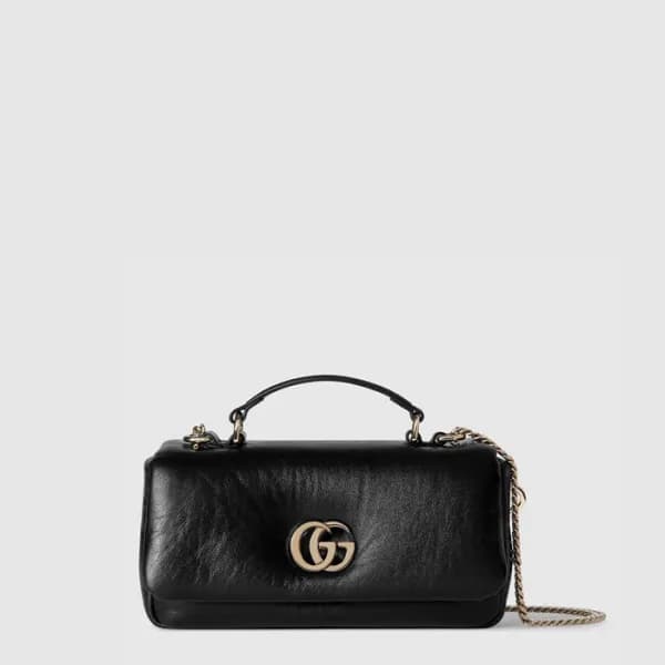 구찌 여성 GG 밀라노 미니 탑 핸들백 - Gucci Womens GG Milano Min… - 1