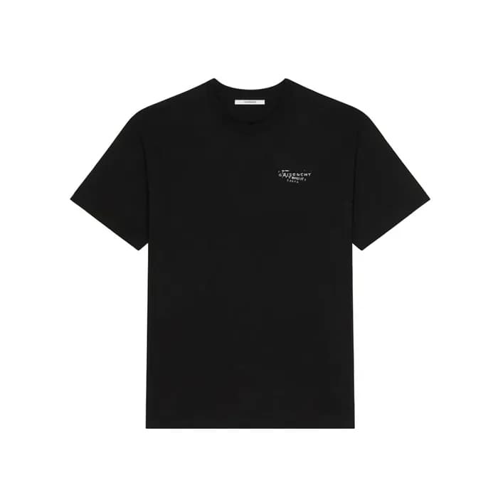 지방시 남성 라운드 반팔티 - Givenchy Mens Round Tshirt - gic1… - 1