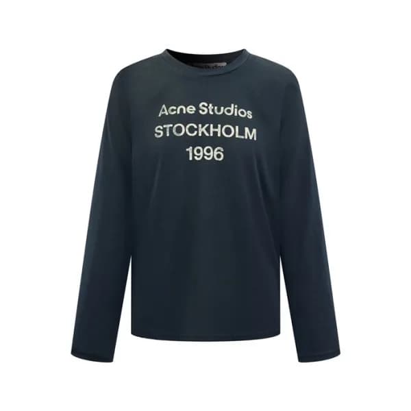 아크네 남/녀 프린트 스웨트 셔츠 - Acne Unisex Sweatshirt With P… - 1