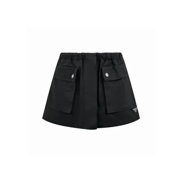 프라다 여성 패브릭 스커트 - Prada Womens Technical Fabric Cir… - 1